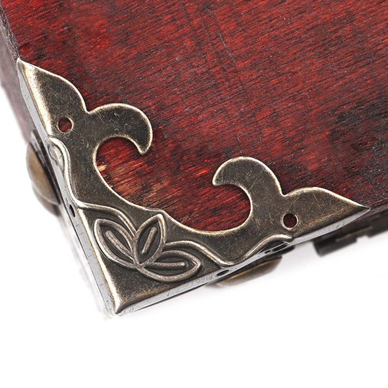 Furniture Hardware Antique - C 10PCS Antique Corner Bracket 30mm