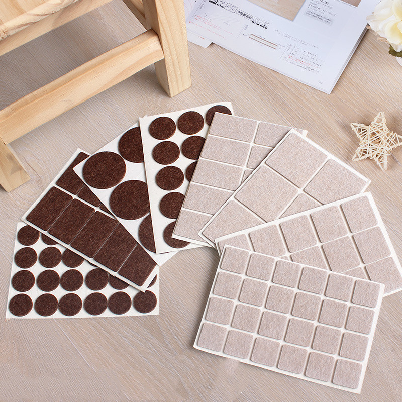 Furniture Leg Set - Self Adhesive Felt Chair Leg Pads