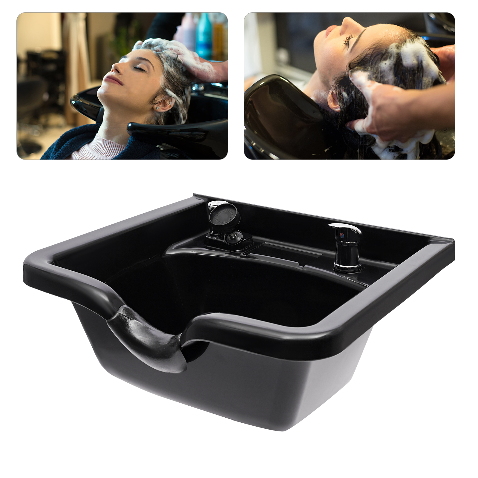Furniture Hardware Shop - 55.5X50X25cm Professional Shampoo Bowl with a