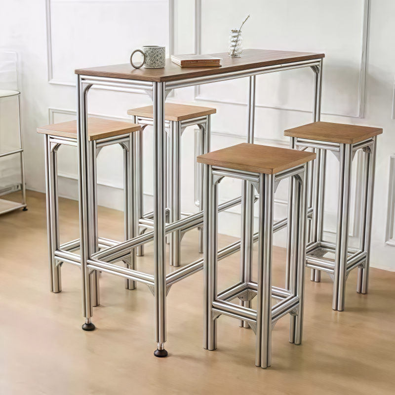 solid wood high bar table and  – Furniture Hardware Shop Bewertung und Preis
