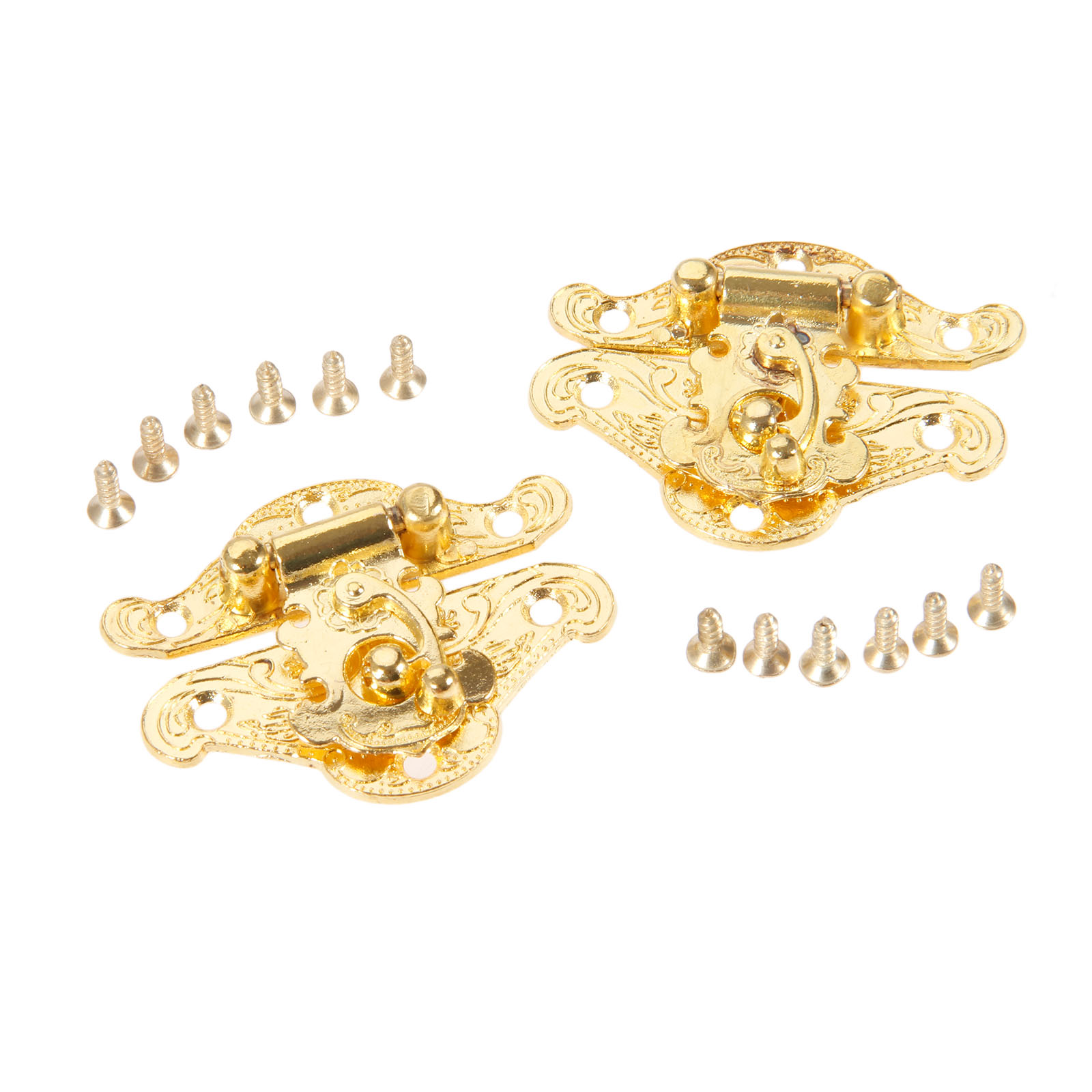 DRELD 2Pcs Antique Gold Box La – Furniture Hardware Antique Bewertung und Preis