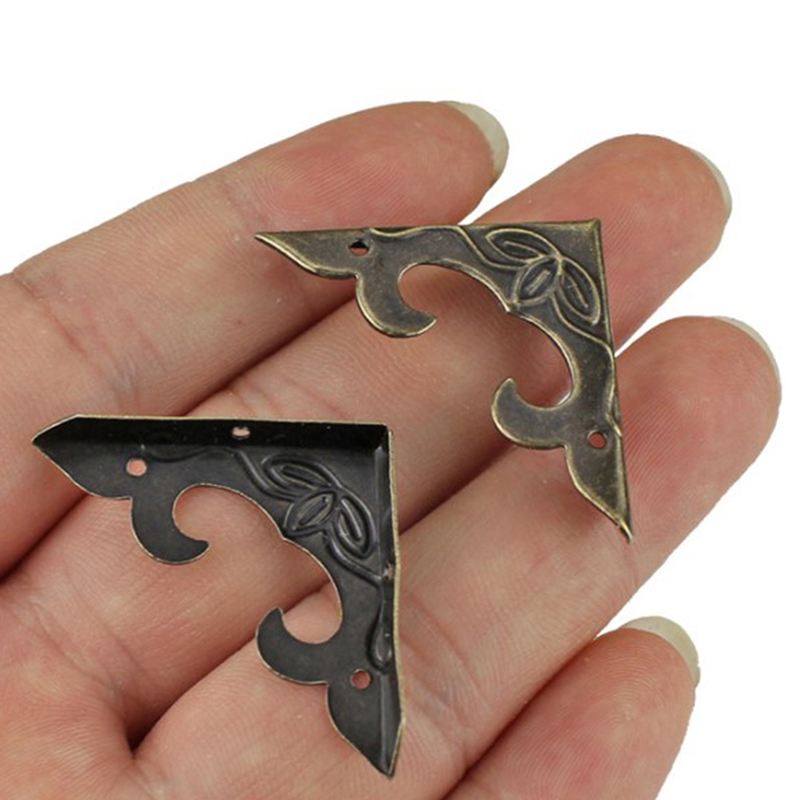 C 10PCS Antique Corner Bracket – Furniture Hardware Antique Bewertung und Preis