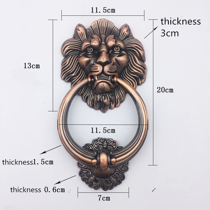 Antique Bronze Lion Head Handl – Furniture Hardware Antique Bewertung und Preis