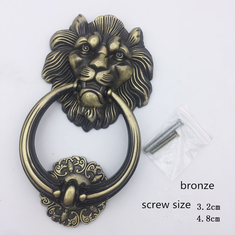 Antique Bronze Lion Head Handl – Furniture Hardware Antique Bewertung und Preis