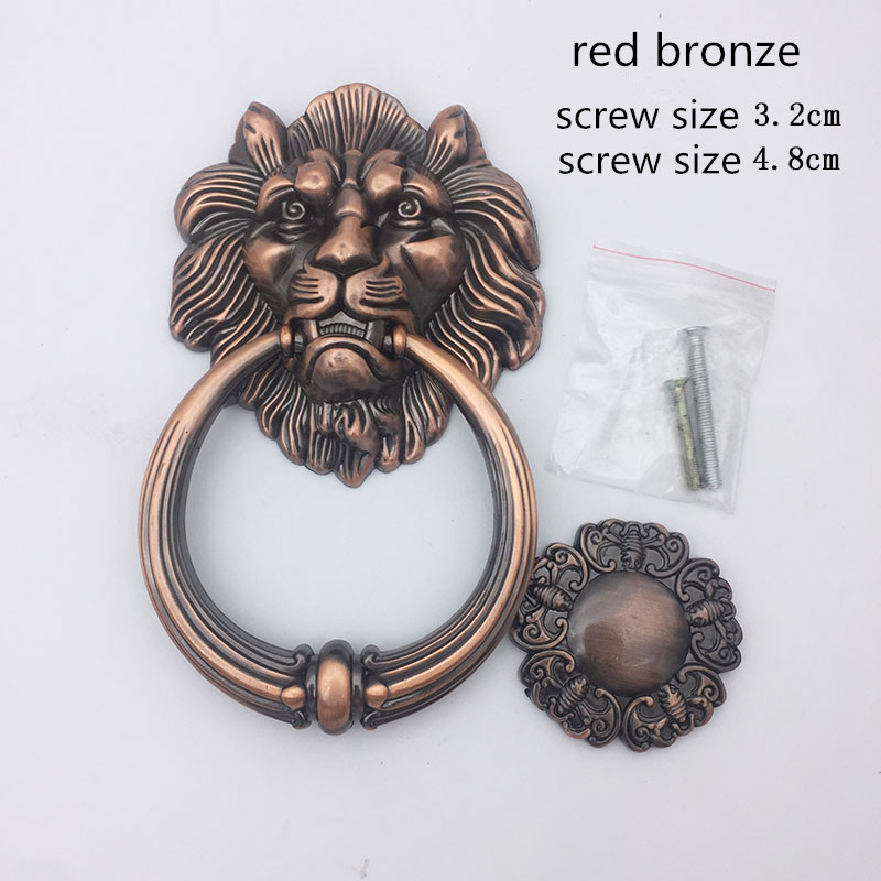 Antique Bronze Lion Head Handl – Furniture Hardware Antique Bewertung und Preis