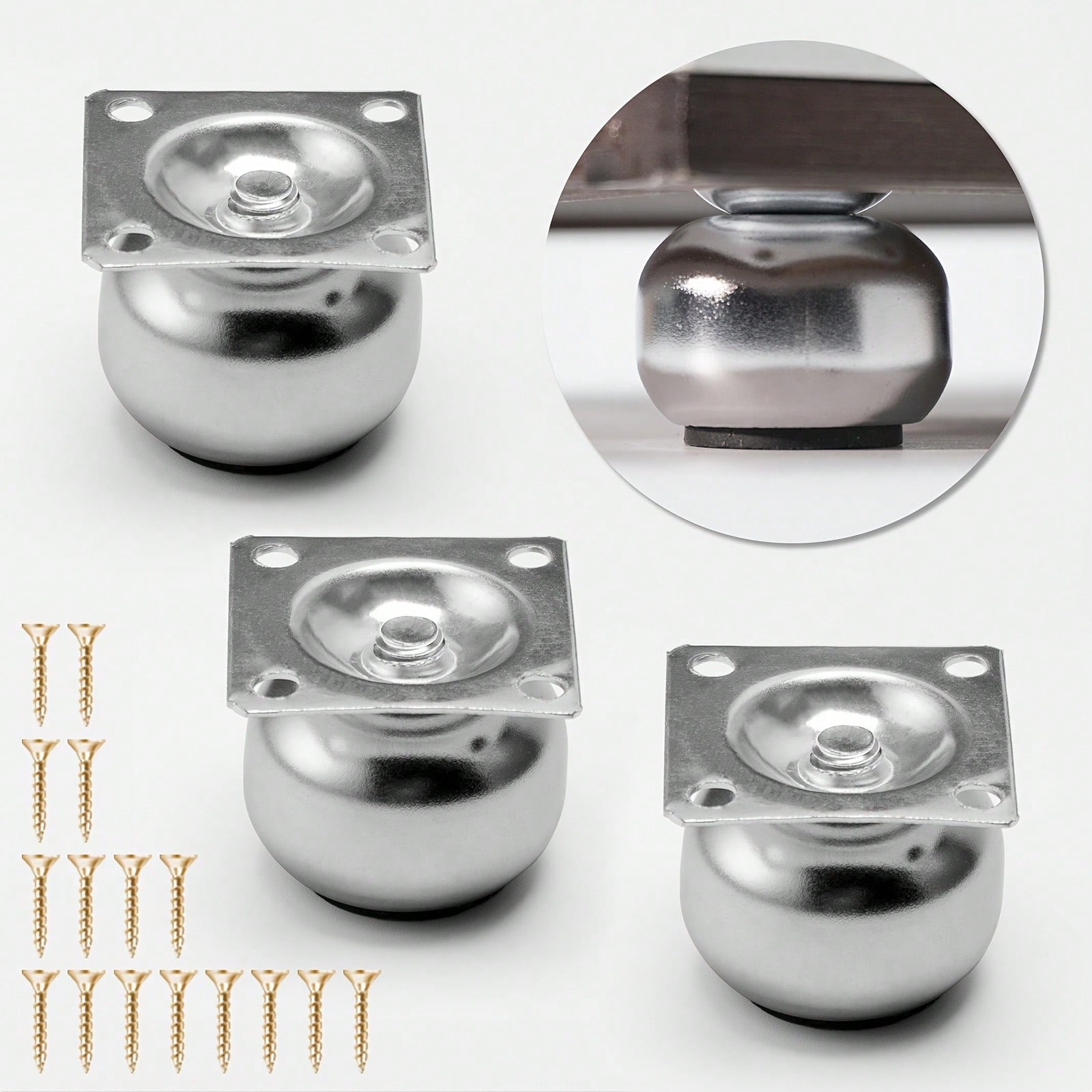 [4 pieces of metal furniture l – Furniture Leg Set Bewertung und Preis