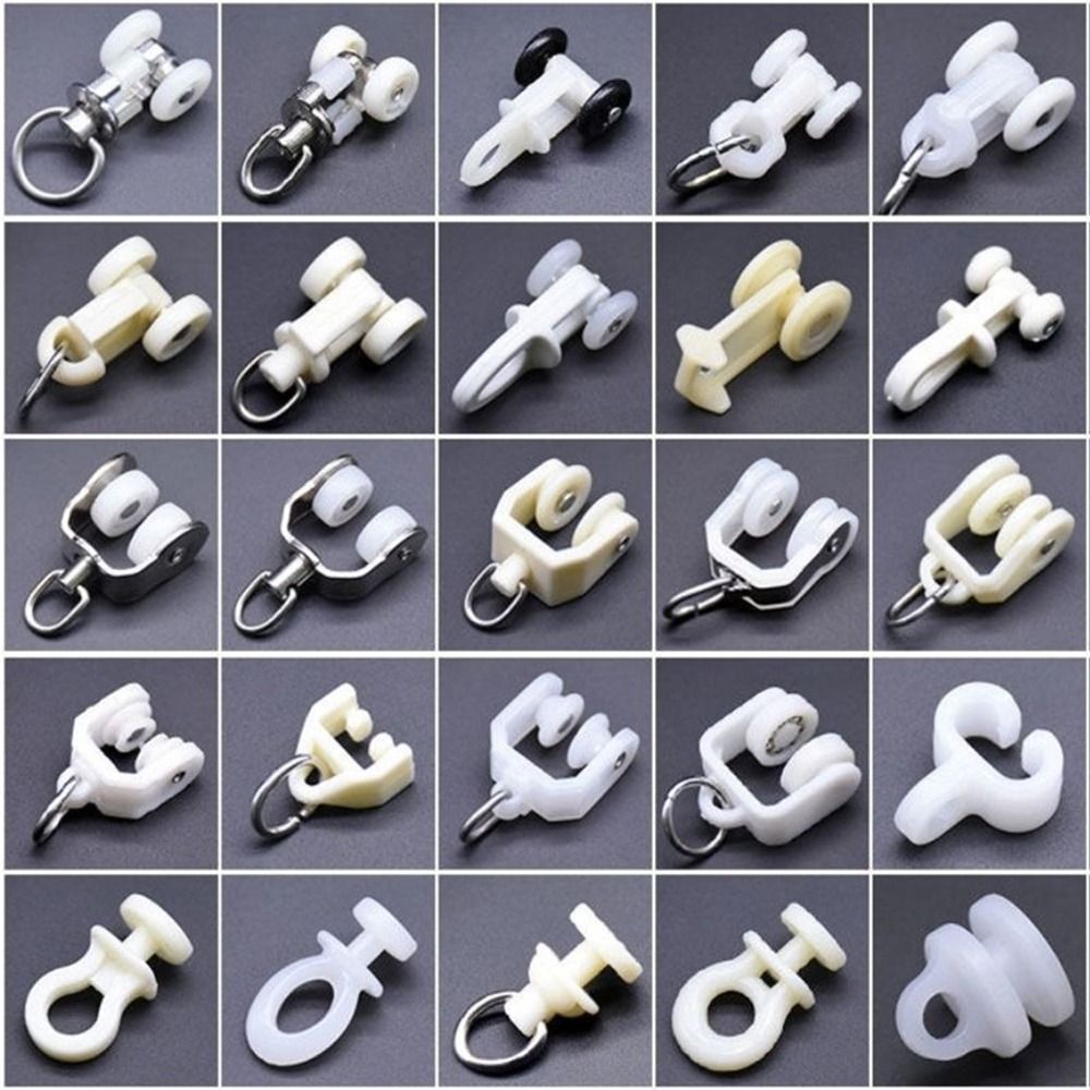 10Pcs Straight Curved Track Ro – Furniture Rails Hardware Bewertung und Preis