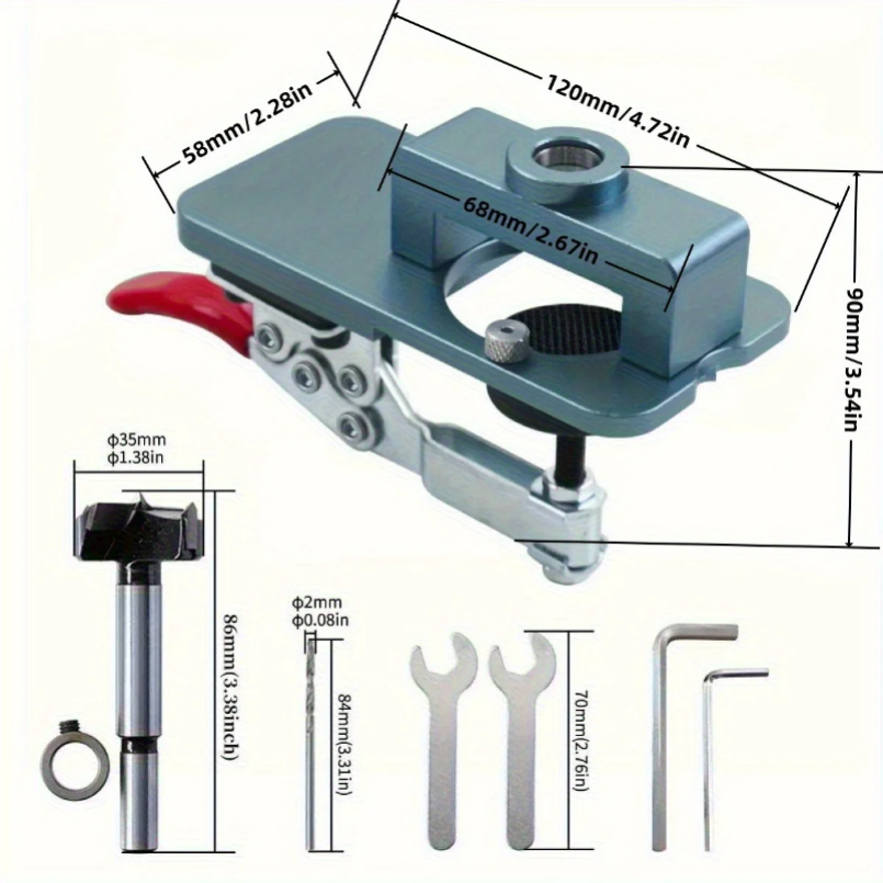 35mm Hinge Jig - Precise Borin – Furniture Hardware Hinges Bewertung und Preis