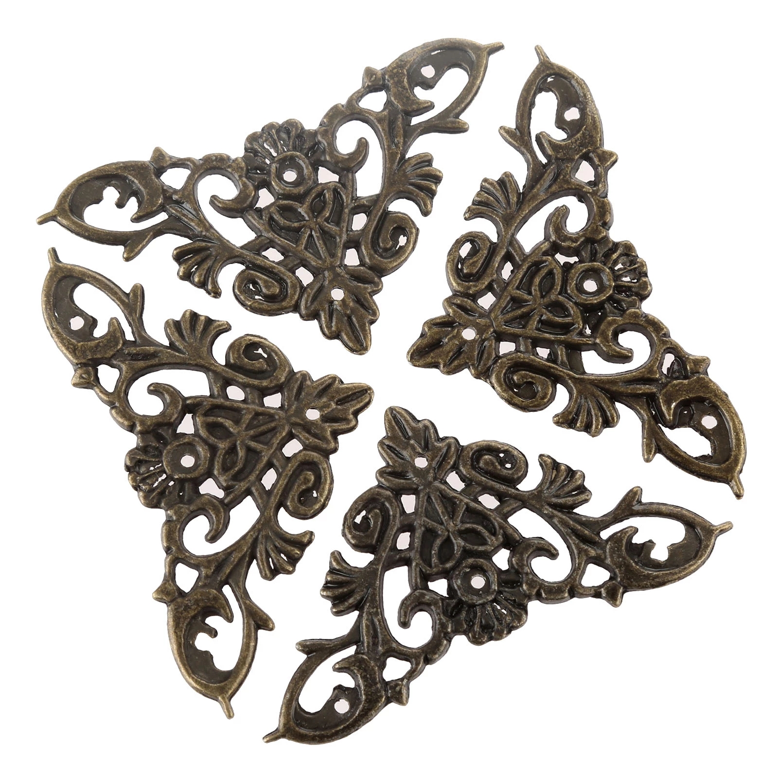 12pcs Antique Corner Brackets  – Furniture Hardware Antique Bewertung und Preis