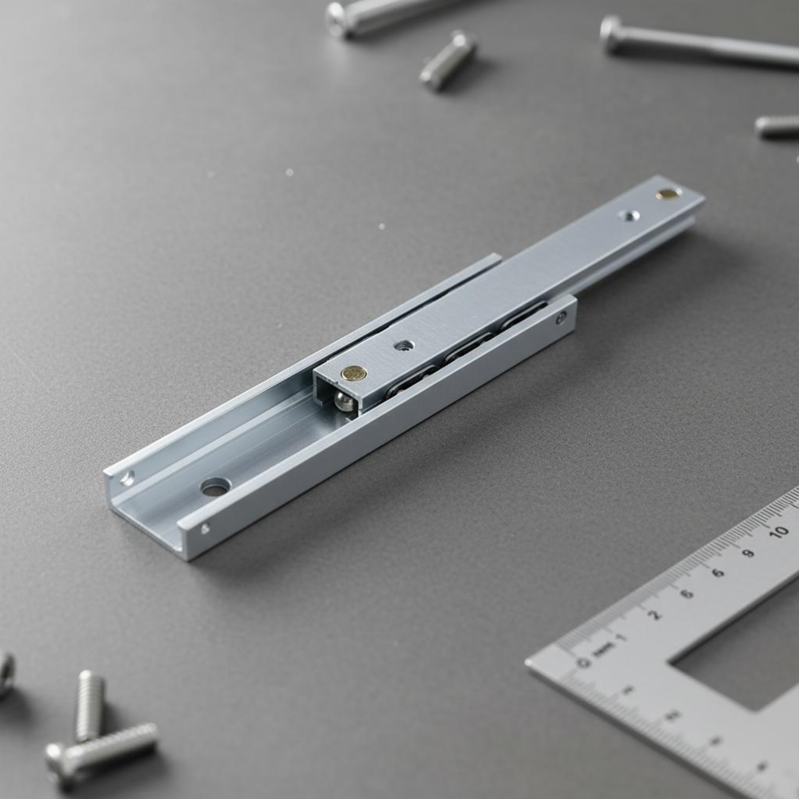 Aluminum Drawer Slide Quiet Op – Furniture Rails Hardware Bewertung und Preis