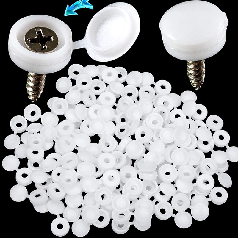 White Hinged Plastic Screw Cap – Furniture Hardware Hinges Bewertung und Preis