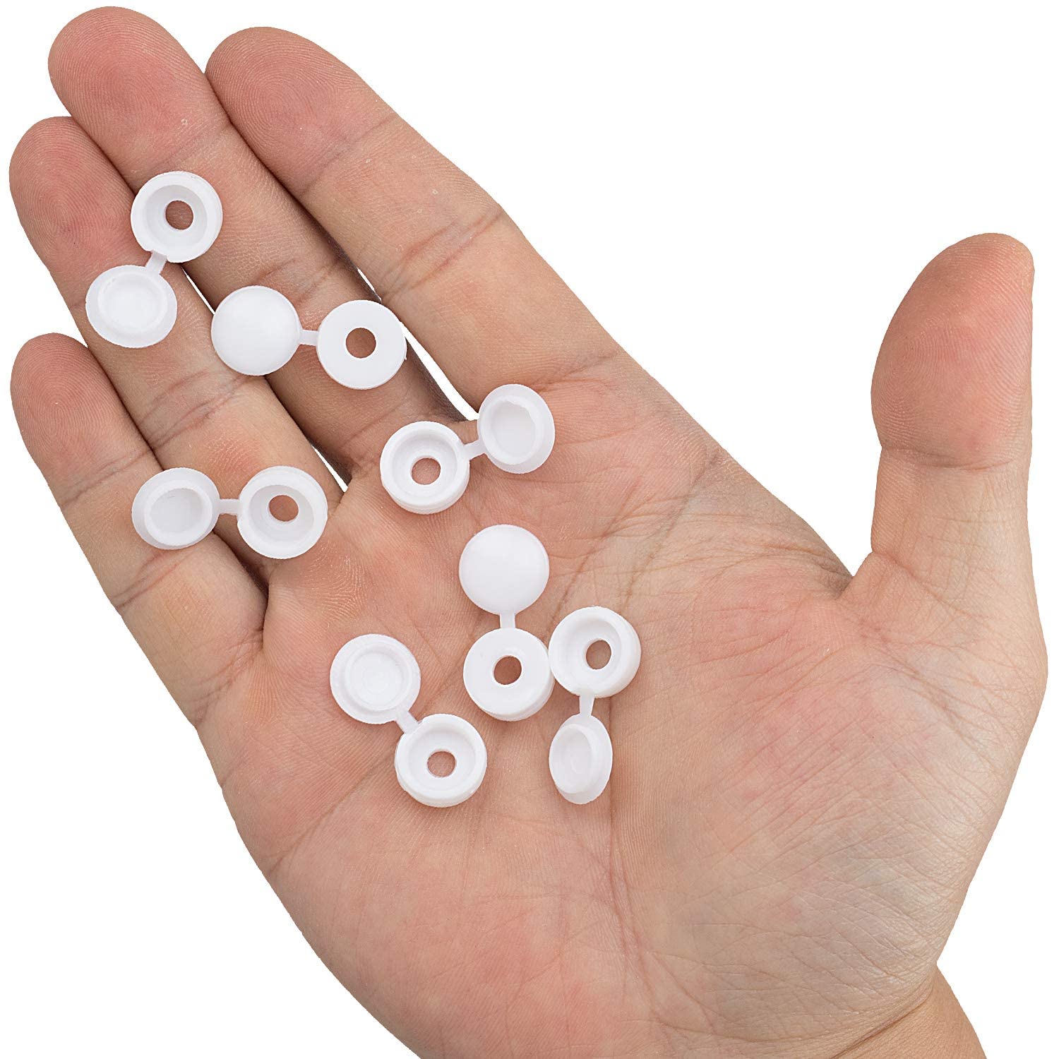 White Hinged Plastic Screw Cap – Furniture Hardware Hinges Bewertung und Preis