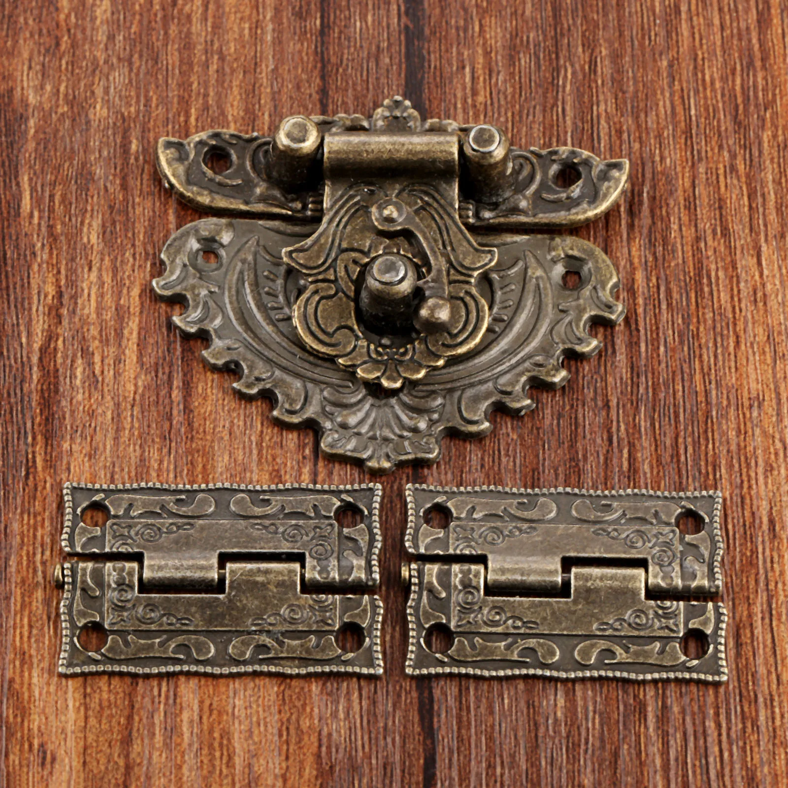 3pcs/set Antique Bronze Padloc – Furniture Hardware Antique Bewertung und Preis