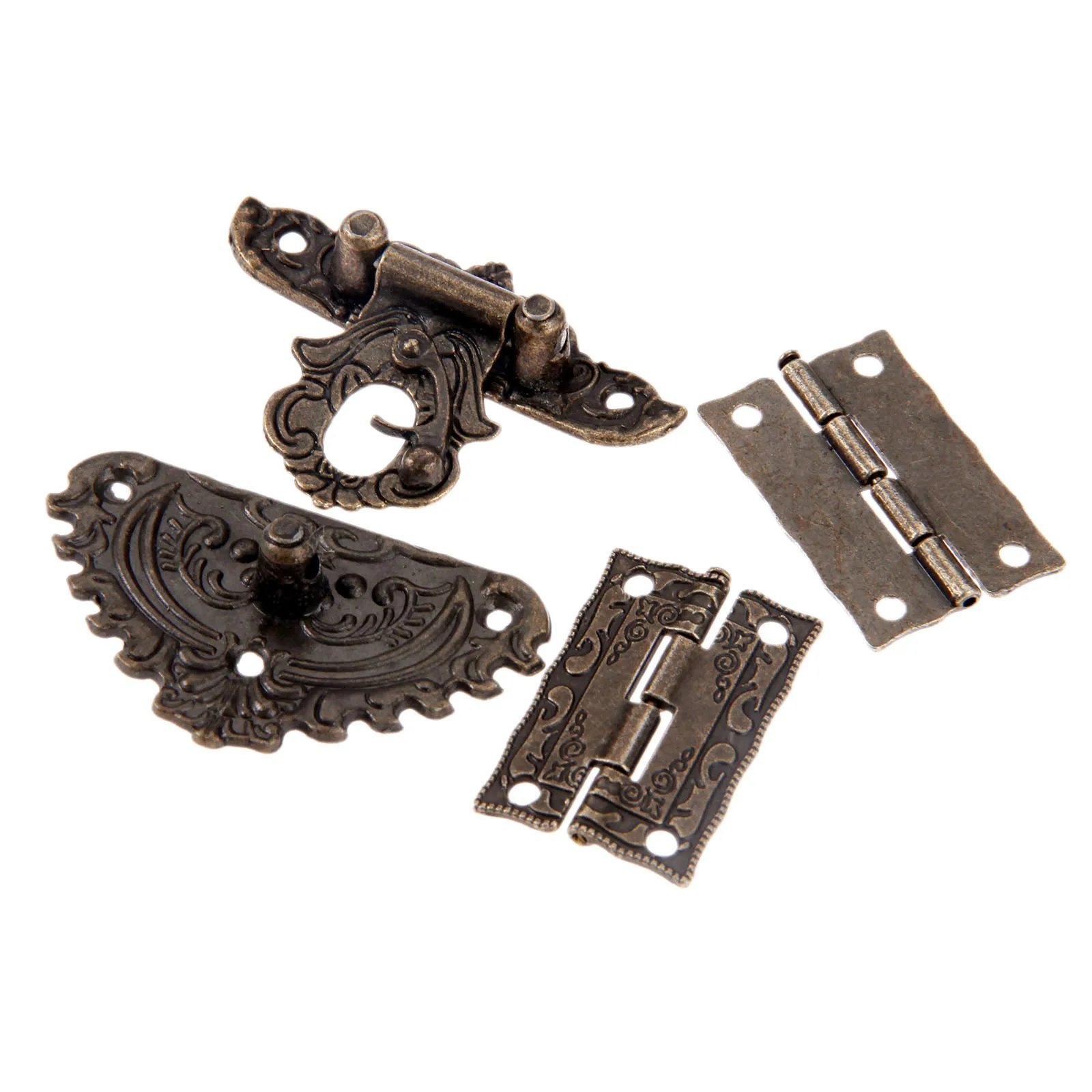 3pcs/set Antique Bronze Padloc – Furniture Hardware Antique Bewertung und Preis