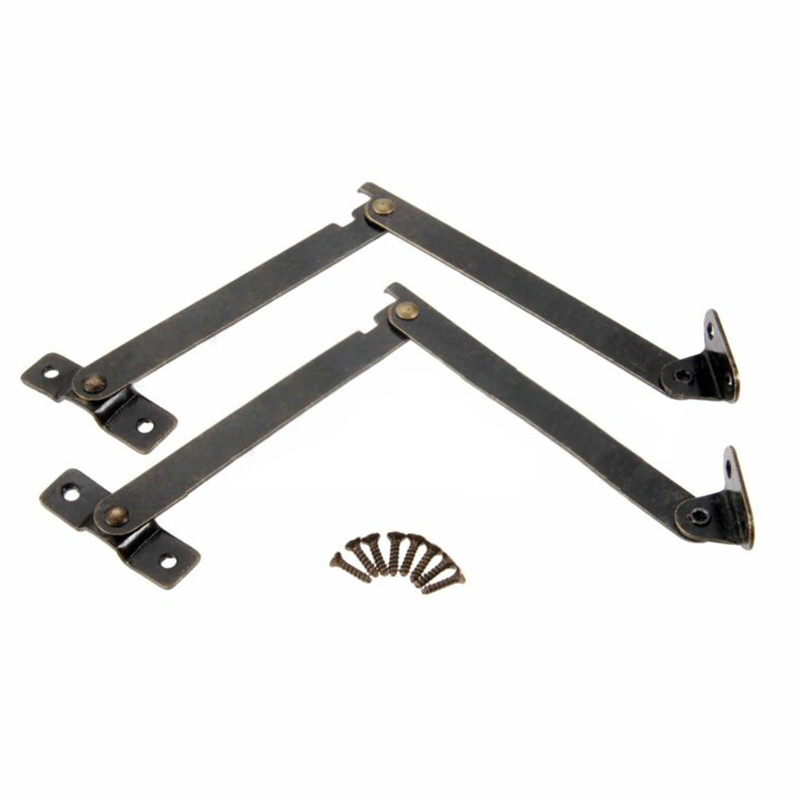 2PC Antique Bronze Lid Support – Furniture Hardware Antique Bewertung und Preis
