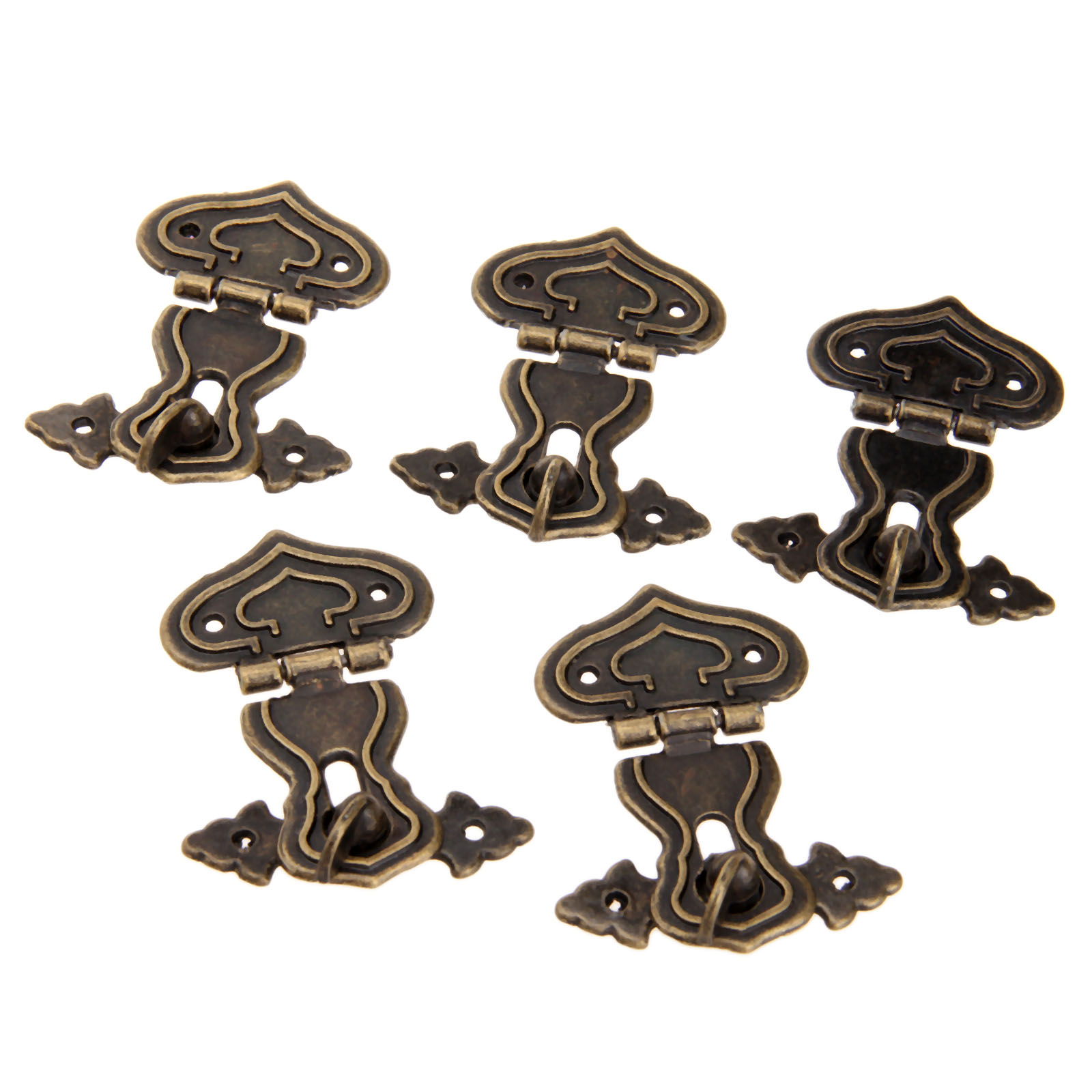 5Pcs 63x47mm Antique Metal Loc – Furniture Hardware Antique Bewertung und Preis