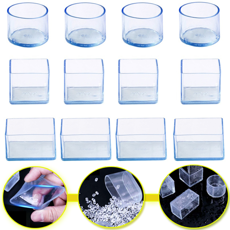 4/8pcs/set Chair Leg Caps Rubb – Furniture Leg Set Bewertung und Preis
