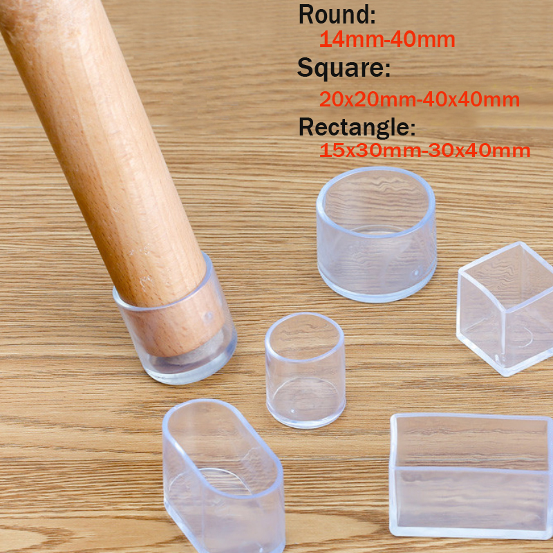 4/8pcs/set Chair Leg Caps Rubb – Furniture Leg Set Bewertung und Preis