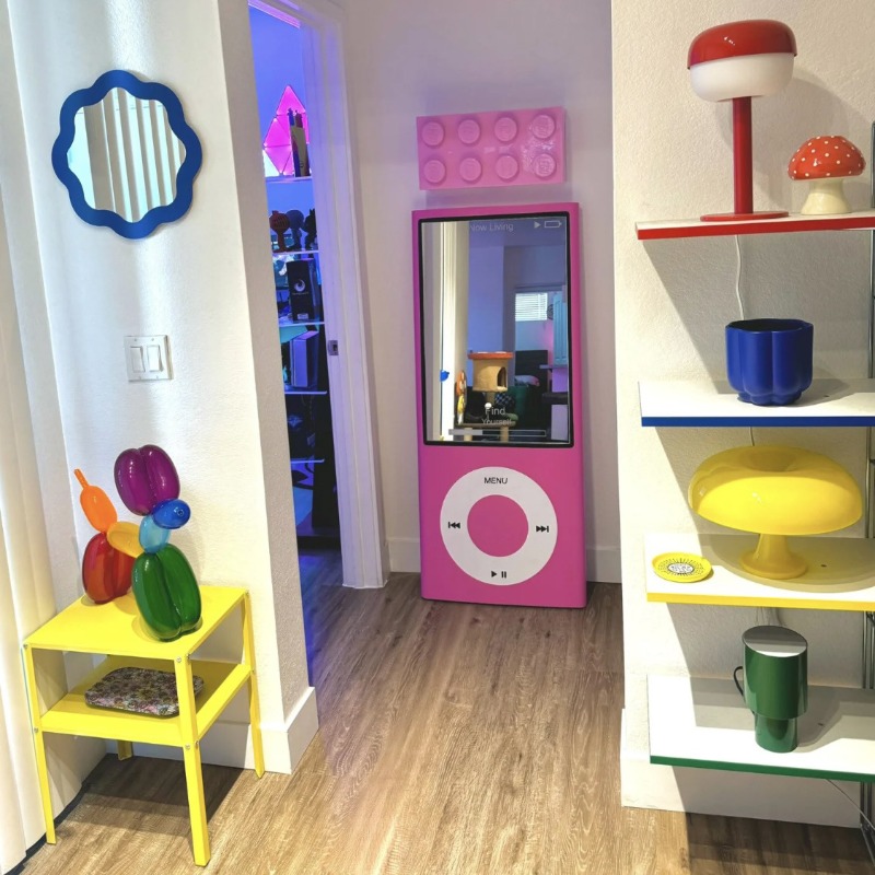 Retro Full-length Mirror Full- – Furniture Hardware Shop Bewertung und Preis