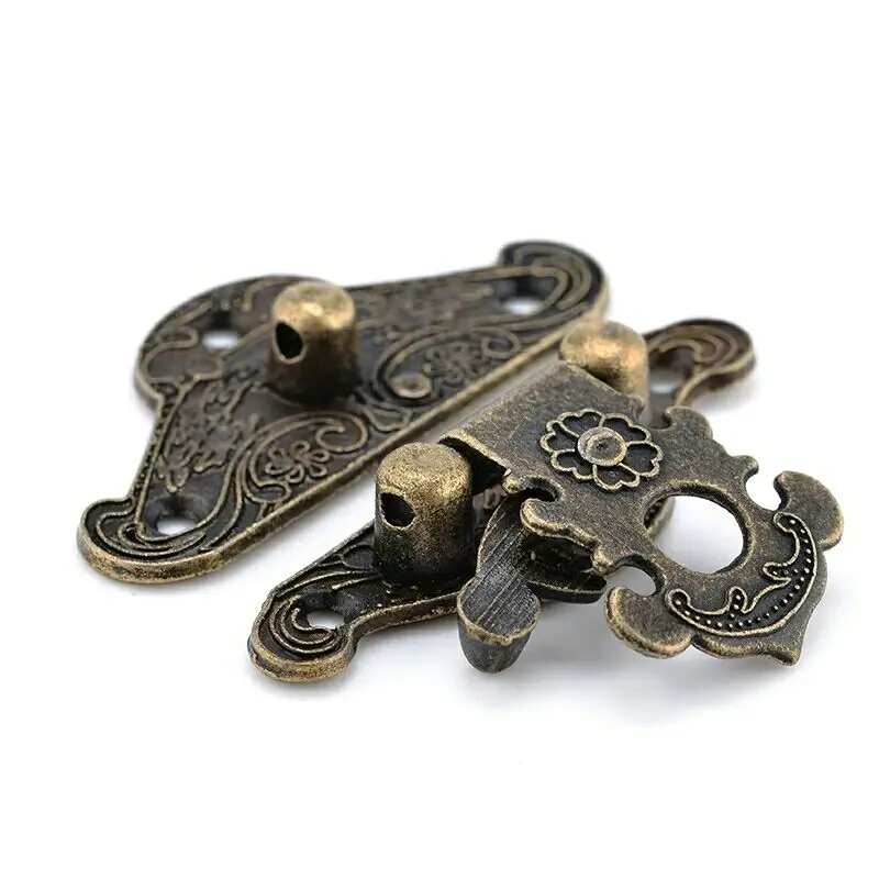 5-20pcs Vintage Metal Hasp Lat – Furniture Hardware Antique Bewertung und Preis